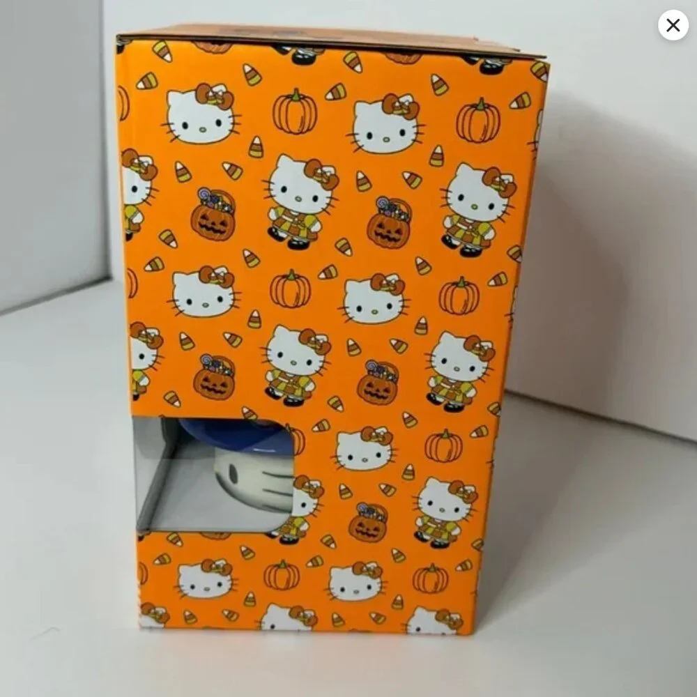 Hello Kitty Halloween Witch Ceramic Reed Diffuser Vanilla‎ Sanrio NIB